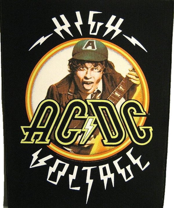 AC/DC High Voltage Rückenaufnäher