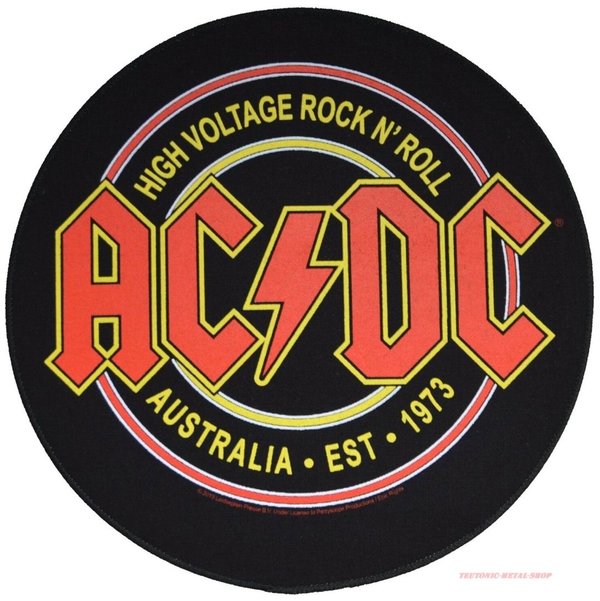 AC/DC High Voltage Rock N Roll-Rückenaufnäher NEU & OFFICIAL!