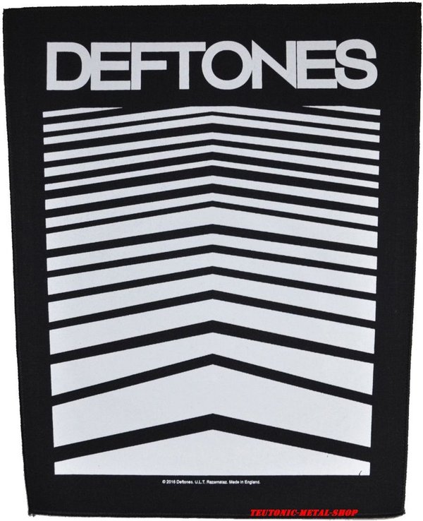 Deftones Abstract Lines Rückenaufnäher