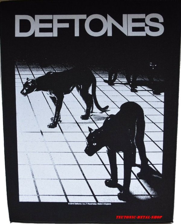 Deftones Panther Rückenaufnäher