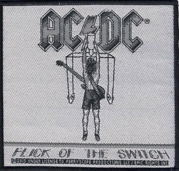 AC/DC Flick Of The Switch Aufnäher / Patch