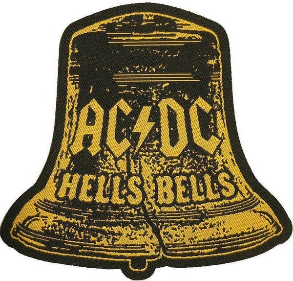 AC/DC Hells Bells Cut Out Aufnäher