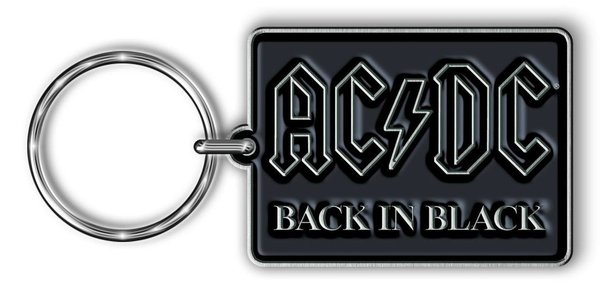 AC/DC Back in Black Schlüsselanhänger  NEU & OFFICIAL!