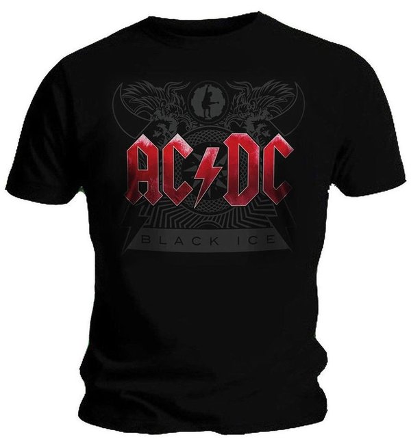 AC/DC Black Ice T-Shirt NEU & OFFICIAL!