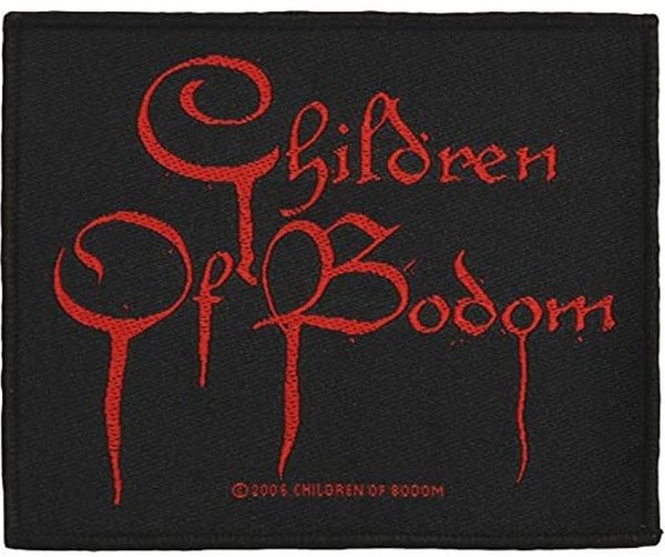 Children Of Bodom Blood Logo gwebter Aufnäher