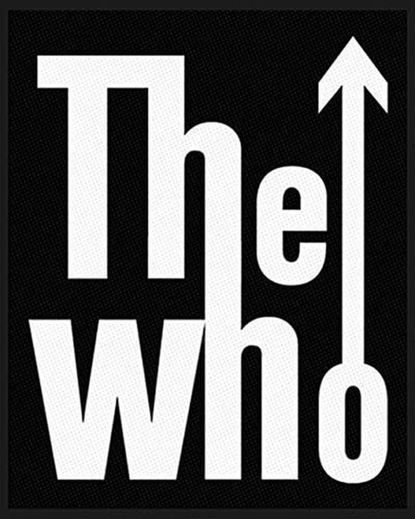 The Who Arrow Logo Aufnäher Patch