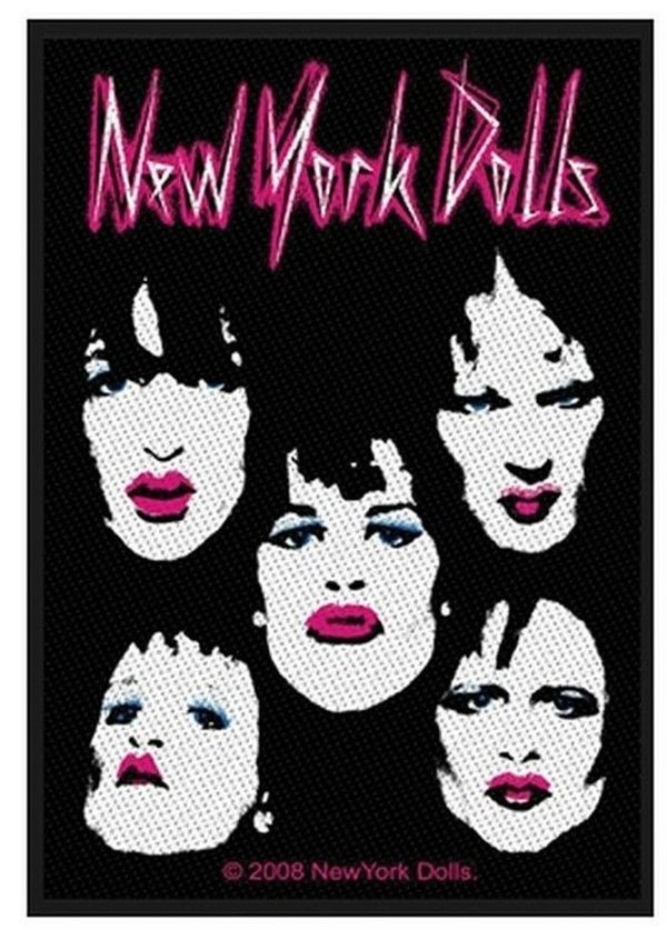New York Dolls Band Aufnäher Patch