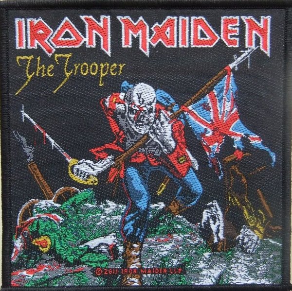 Iron Maiden The Trooper Aufnäher