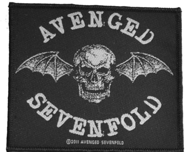 Avenged Sevenfold Death Bat gewebter Aufnäher