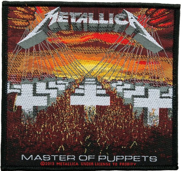 Metallica Master of Puppets Aufnäher