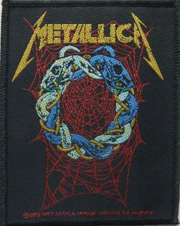 Metallica Tangled Web Aufnäher