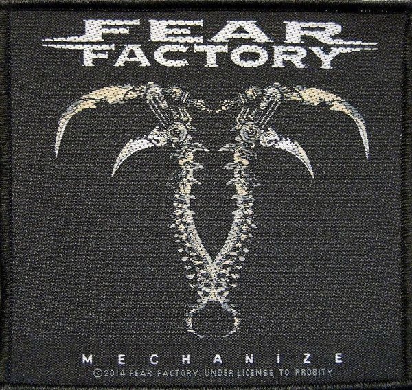 Fear Factory Mechanize woven Patch
