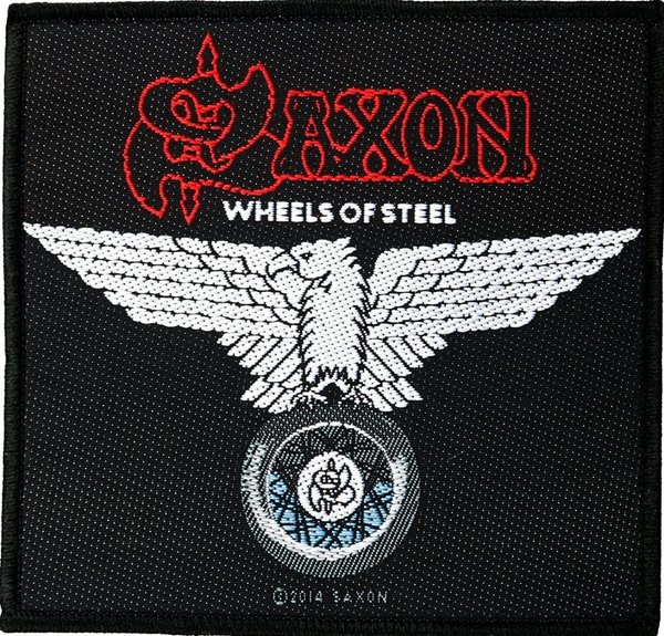Saxon Wheels of Steel Aufnäher Metallica Undead