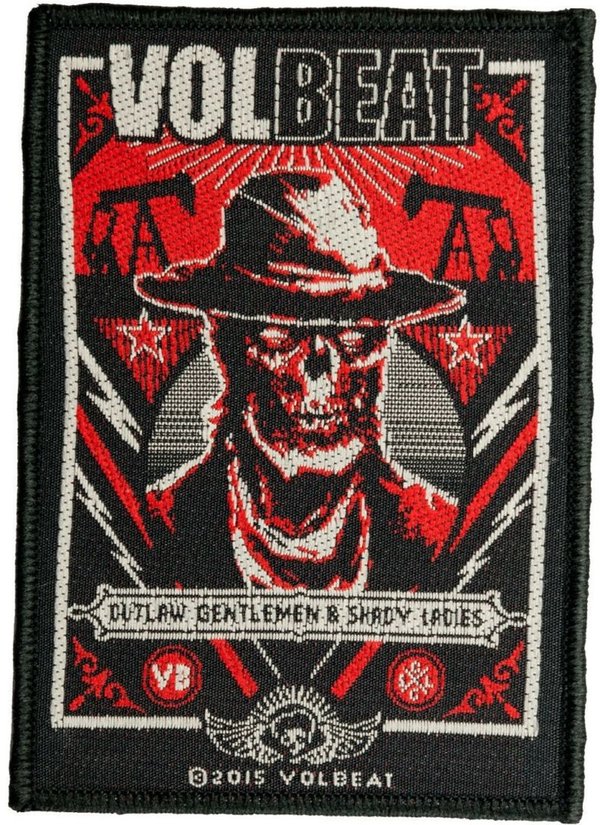 Volbeat Ghoul Frame Aufnäher Metallica Undead