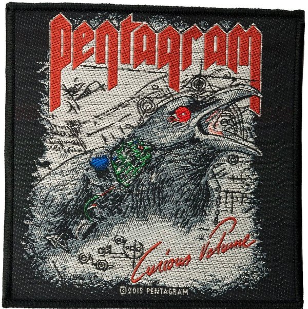 Pentagram Curious Volume Aufnäher Metallica Undead