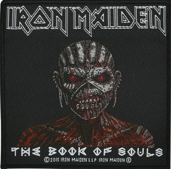 Iron Maiden The Book of Souls Aufnäher