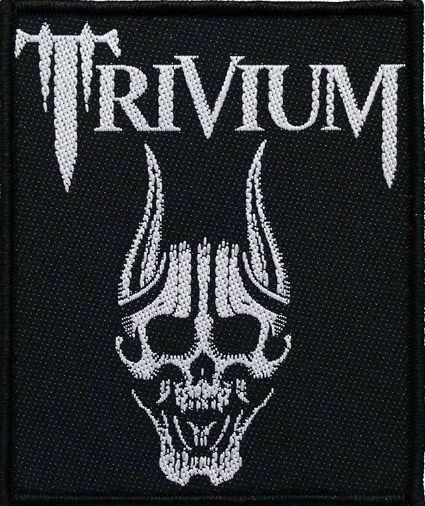 Trivium Screaming Skull Aufnäher Patch