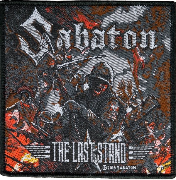 Sabaton The Last Stand gewebter Aufnäher