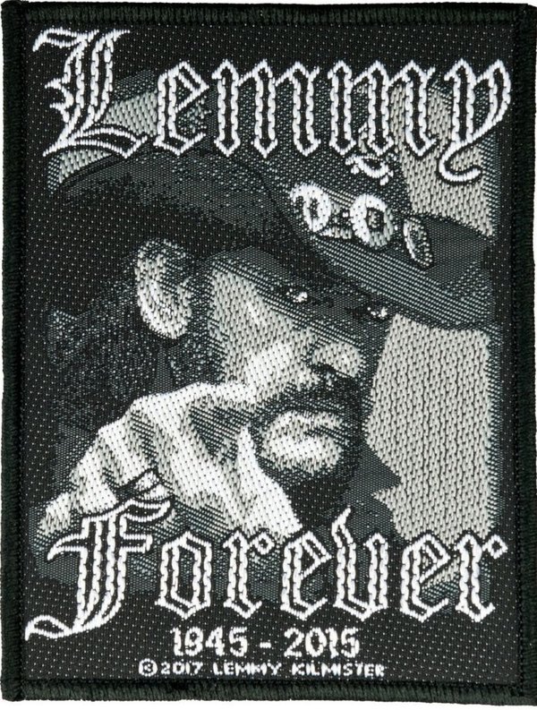 Lemmy Forever gewebter Aufnäher