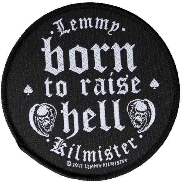 Lemmy Born To Raise Hell Aufnäher