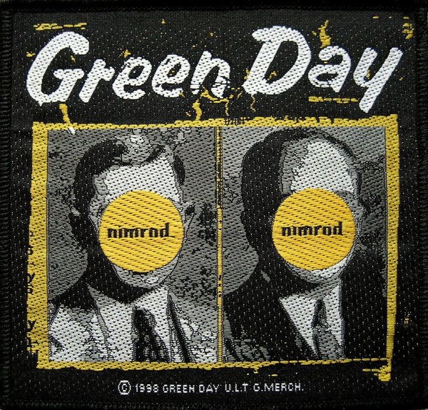 Green Day Nimrod gewebter Aufnäher