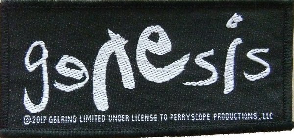 Genesis Logo gewebter Aufnäher