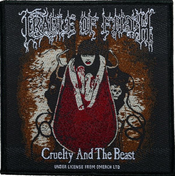 Cradle of Filth Cruelty And The Beast Aufnäher