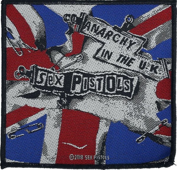 Sex Pistols Anarchy in the UK Aufnäher