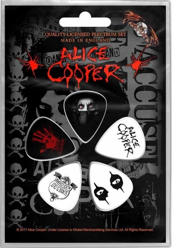 Alice Cooper Eyes Plektrum Pack