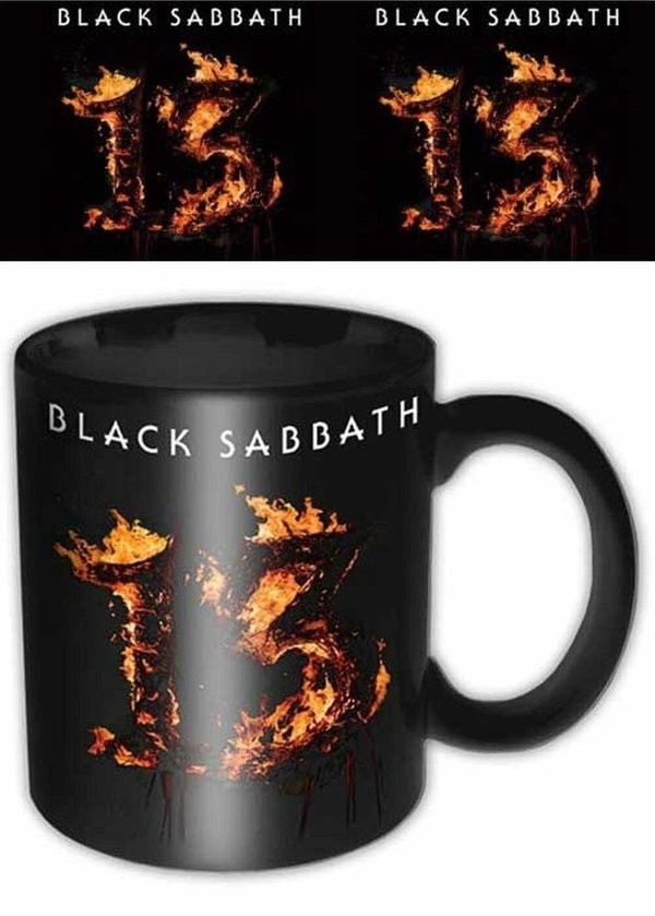 Black Sabbath 13 -Kaffeebecher Pott-NEu & OFFICIAL!