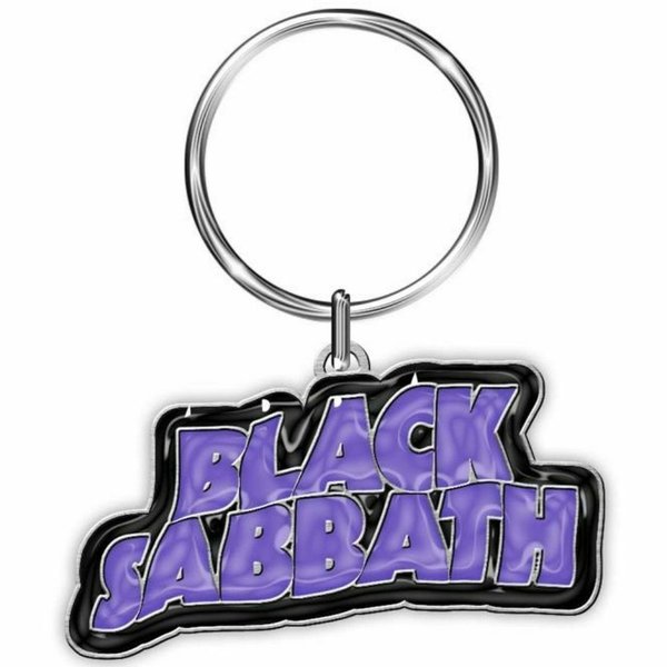 Black Sabbath Logo Schlüsselanhänger