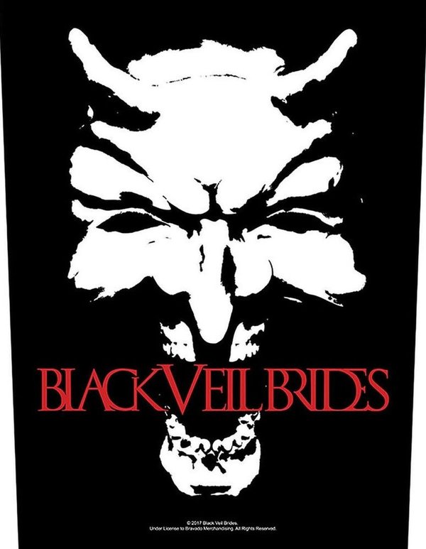 Black Veil Brides Devil Rückenaufnäher