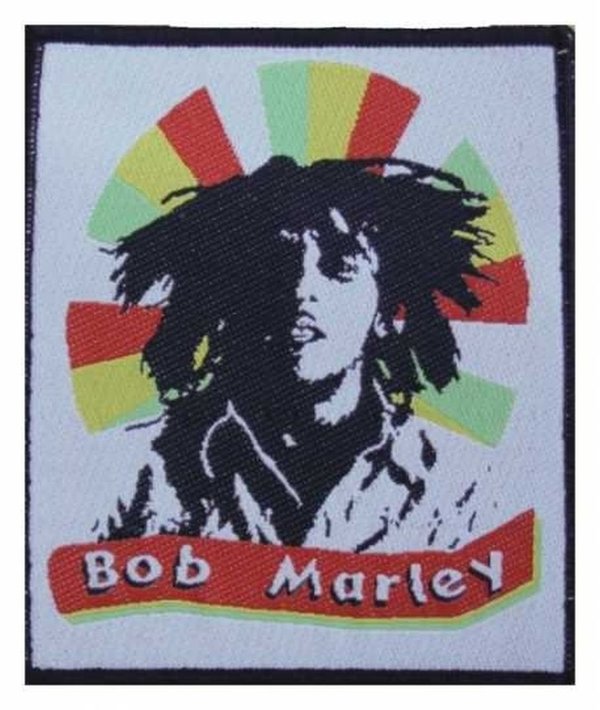 Bob Marley Colours Aufnäher