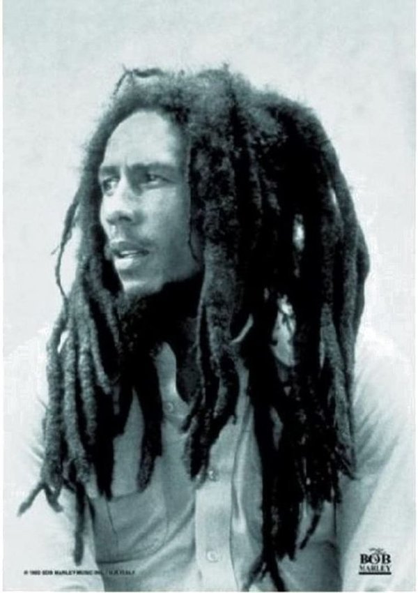 Bob Marley Rasta Posterfahne