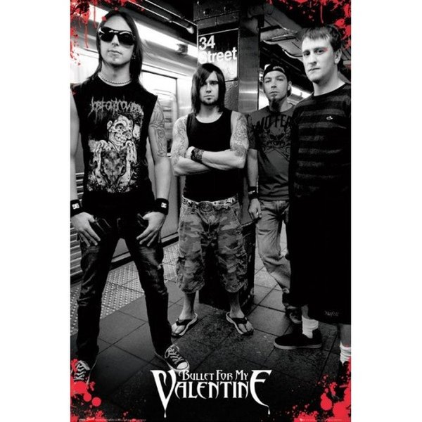 Bullet for my Valentine Subway Maxi Poster
