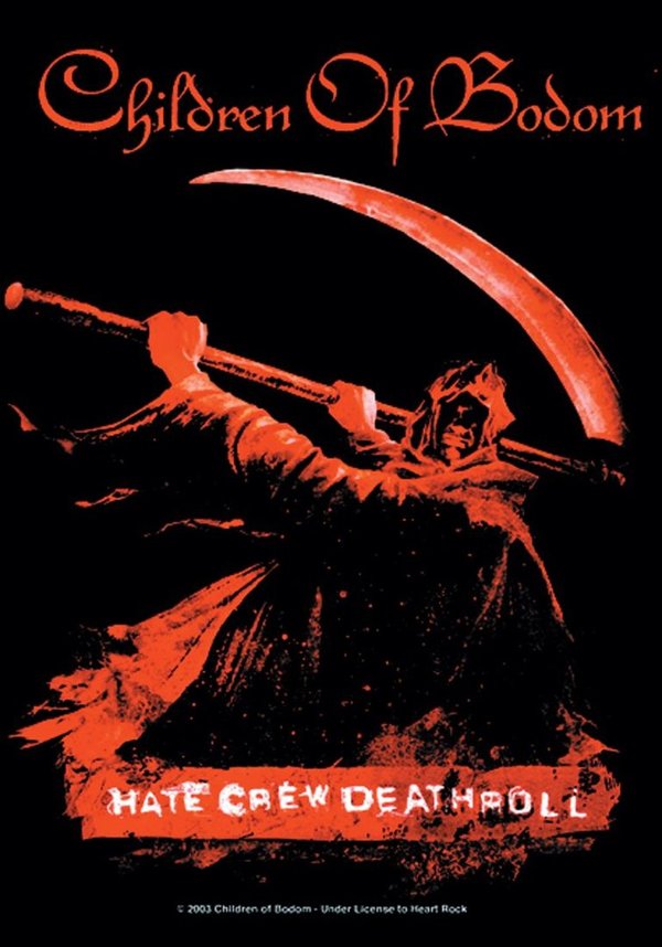 Children of Bodom hate crew deathroll Posterfahne