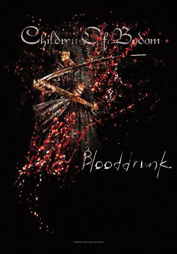 Children of Bodom Blooddrunk Posterfahne