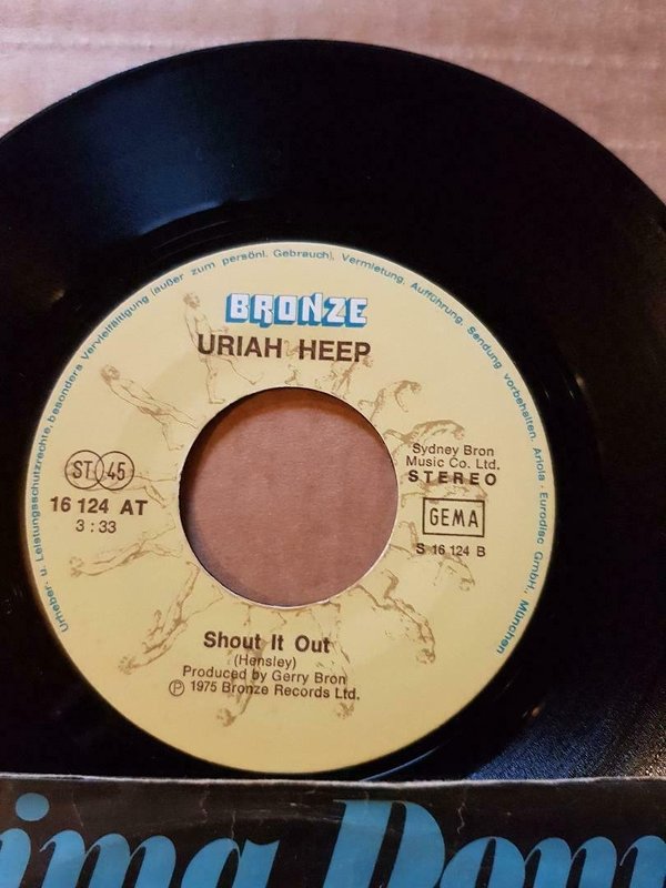 Uriah Heep-Prima Donna-Vinyl,7",45 RPM,Single