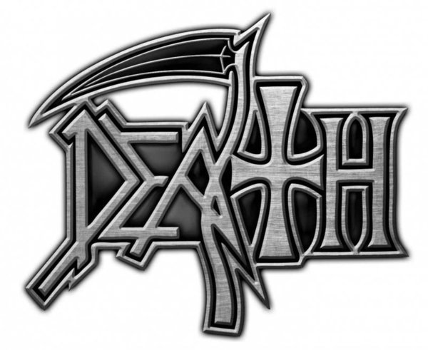 Death Logo Anstecker
