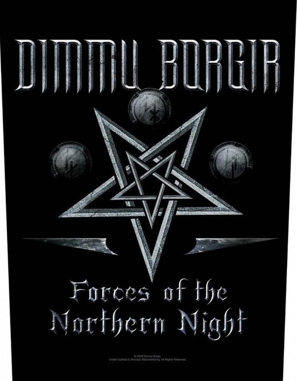 Dimmu Borgir Forces of the Northern Night Rückenaufnäher