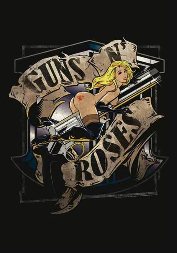 Guns n’ Roses Gunride Posterfahne