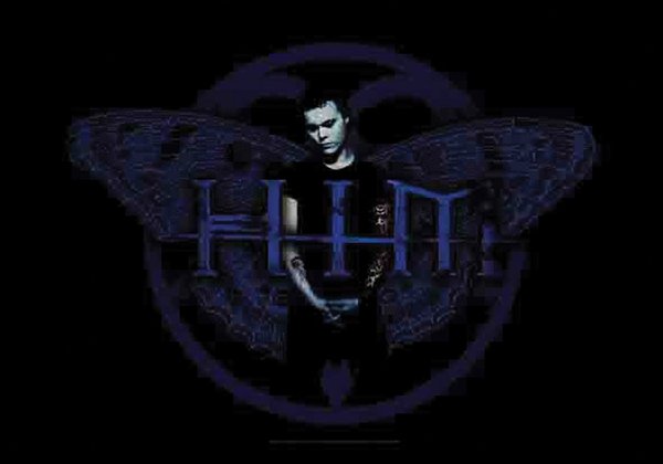 Him Logo Ville Valo Posterfahne