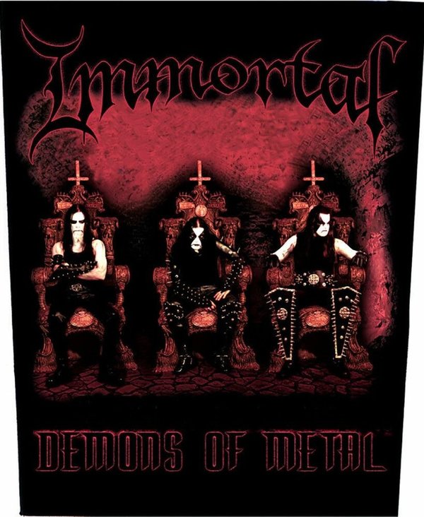 Immortal Demons Of Metal Rückenaufnäher