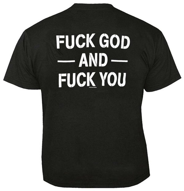Impaled Nazarene Fuck God and Fuck You T-Shirt