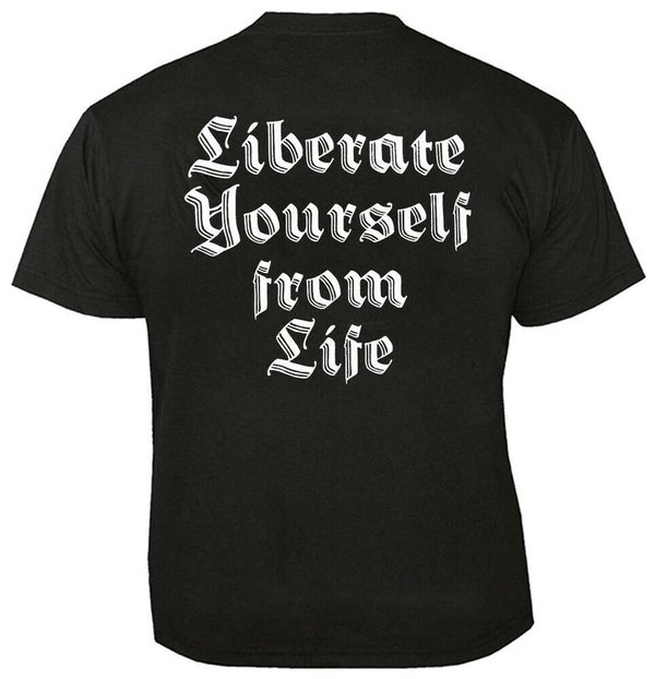 Impaled Nazarene Liberate Yourself From Life T-Shirt