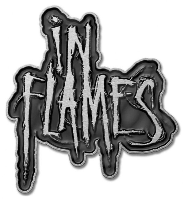 In Flames Logo Anstecker