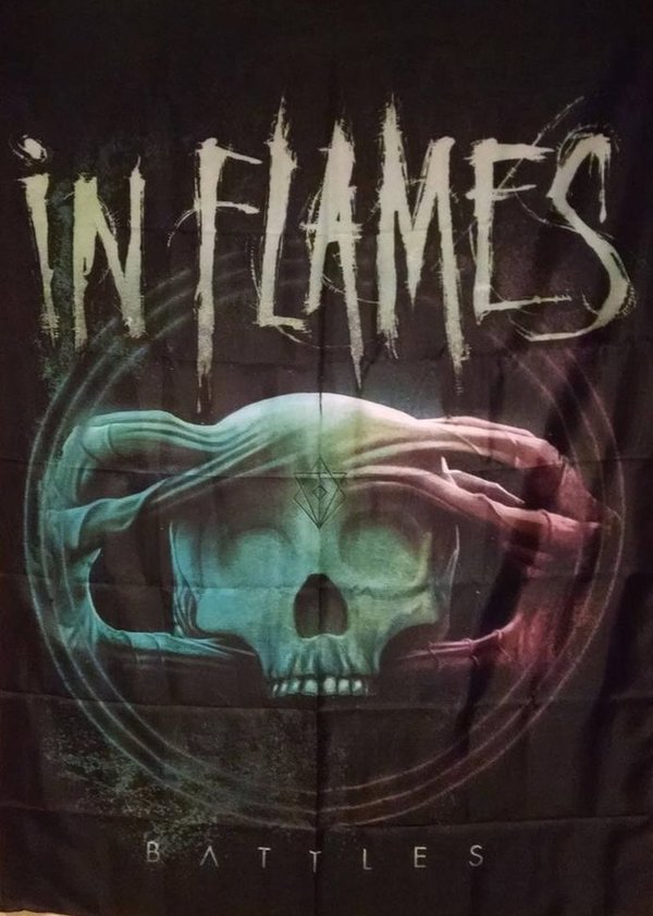 In Flames Battles Posterfahne