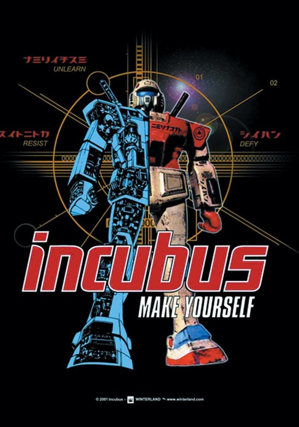 Incubus Make Yourself Posterfahne