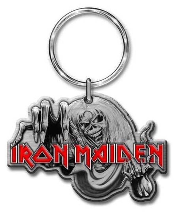 Iron Maiden Red Logo Schlüsselanhänger