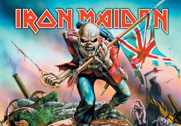 Iron Maiden The Trooper Posterfahne
